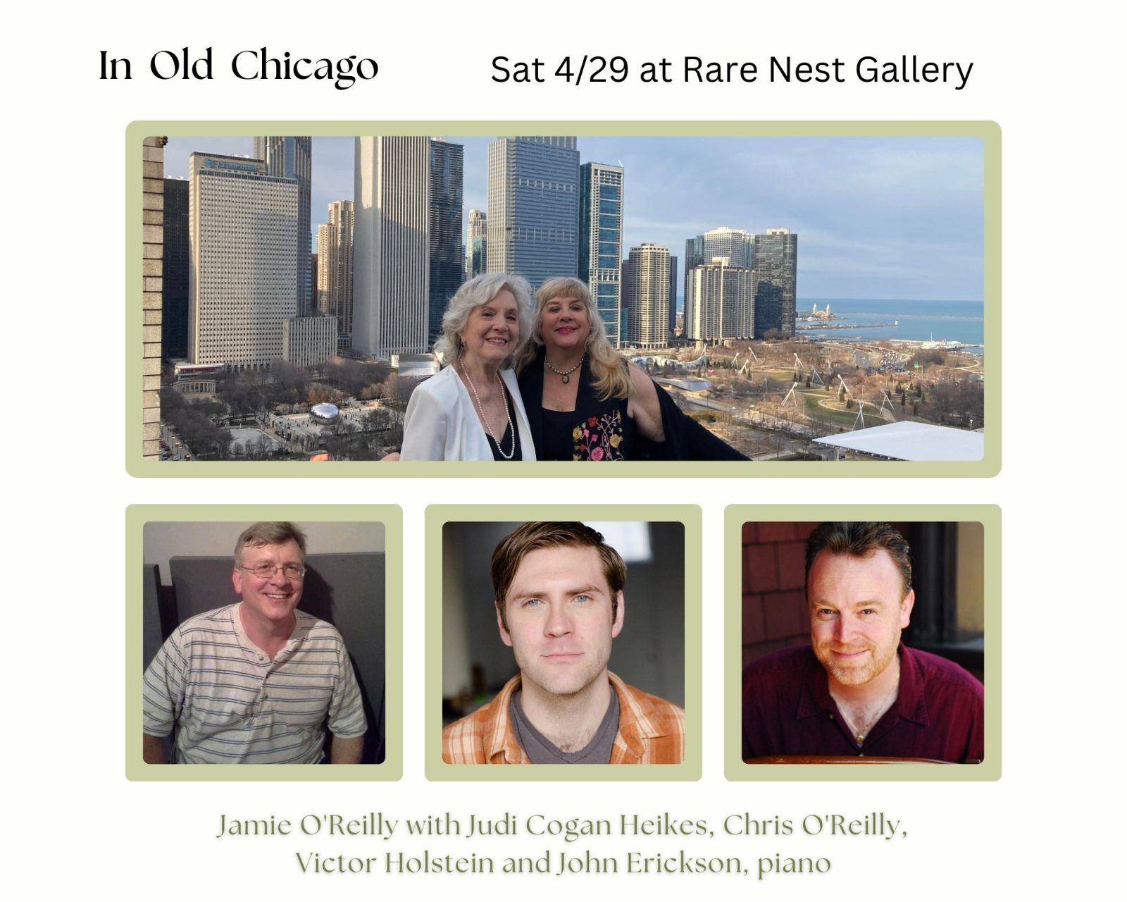 In Old Chicago on WFMT Radio - J. O'Reilly Productions, Cultural
